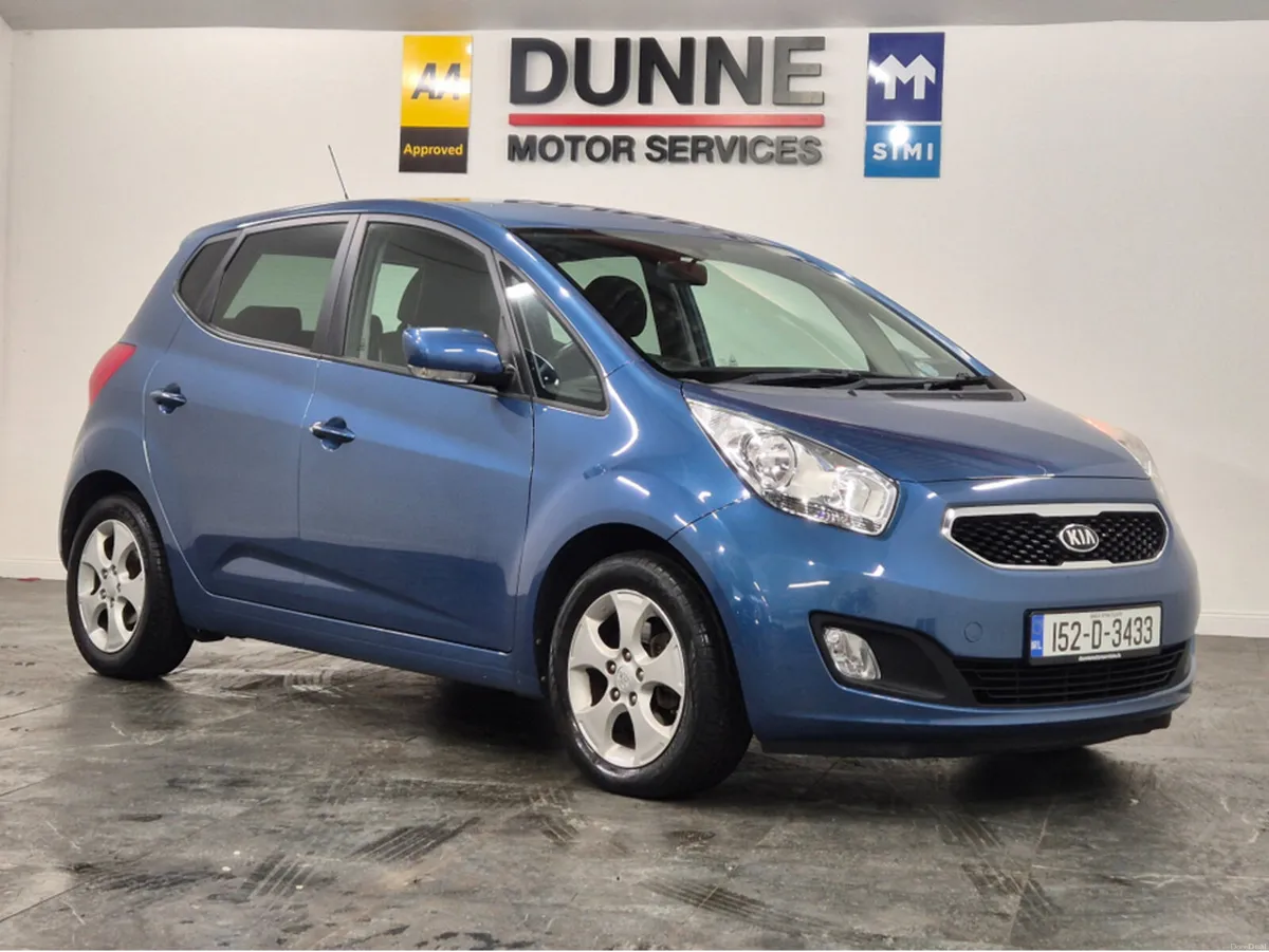 Kia Venga 1.4 EX**REAR SENSORS**LOW KMS**16"" ALLO - Image 1