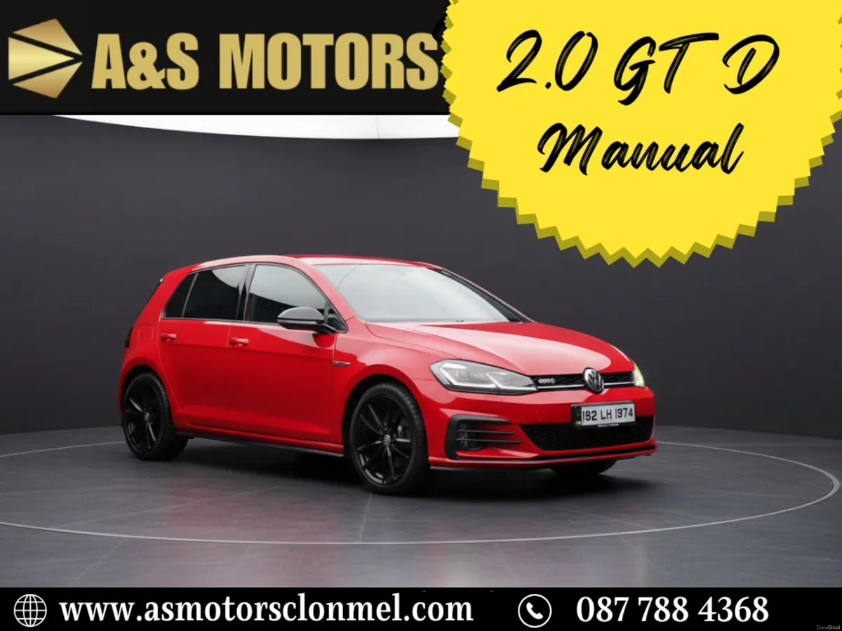 2018 Volkswagen Golf 2.0 GTD 180BHP Manual - Image 1