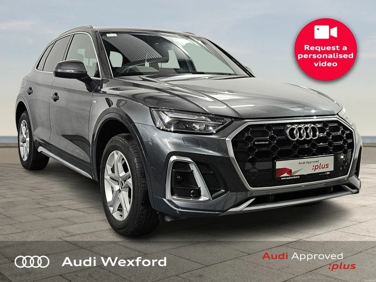 Audi Q5 40TDI Q 204HP Sline S-T €467p/m - Image 1