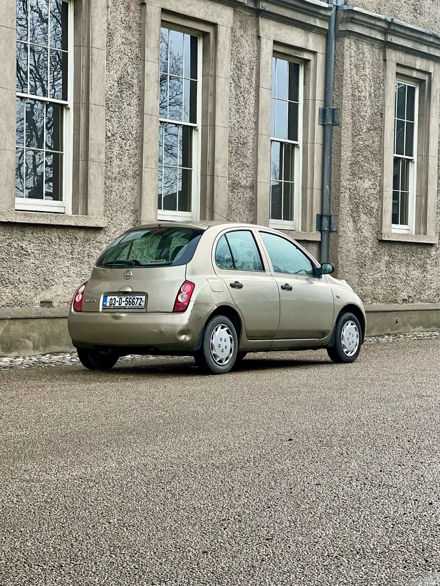 2003 Nissan Micra NCT 11/26 only 70,000 miles - Image 2