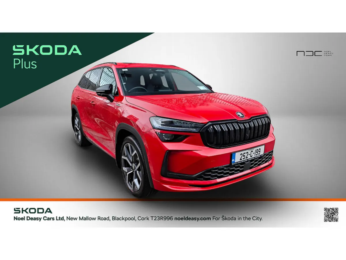 Skoda Kodiaq SPORTLINE 1.5 TSI 204 BHP DSG PHEV- A - Image 1