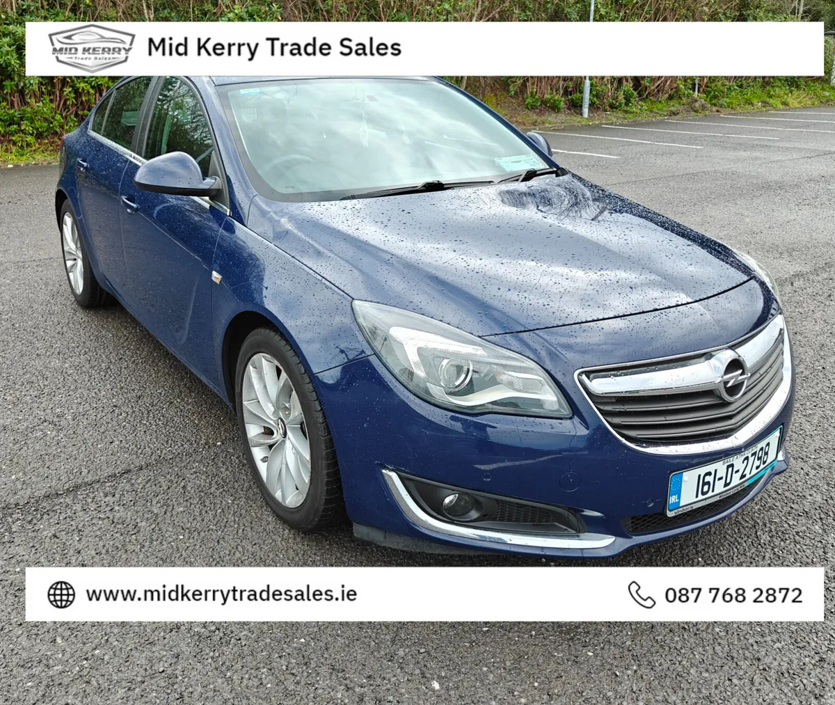 161 Opel Insignia LOW KMS 2YR NCT - Image 1