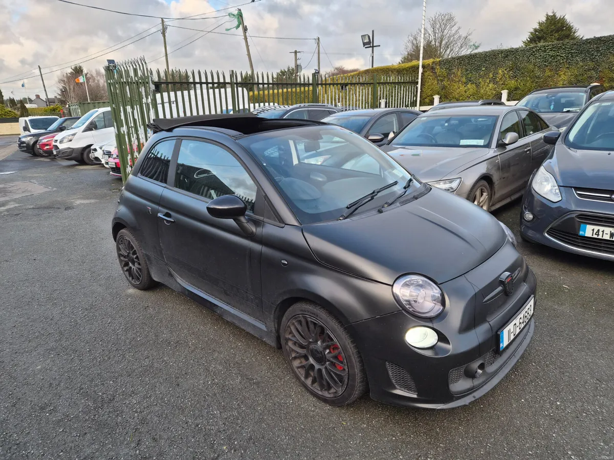Fiat 500 Abarth 2011 Auto Convertible - Image 1