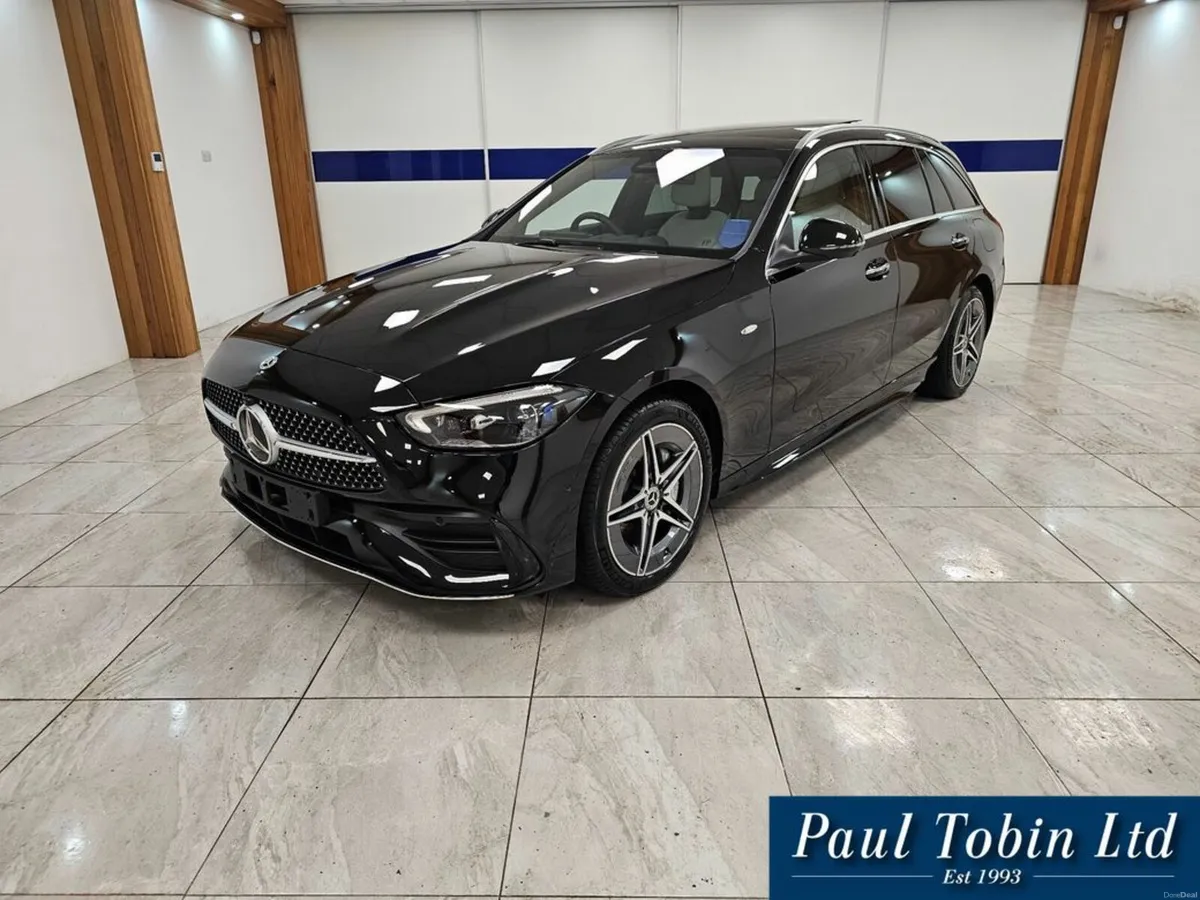 Mercedes-Benz C-Class PREMIUM // BLACK WITH IVORY - Image 1
