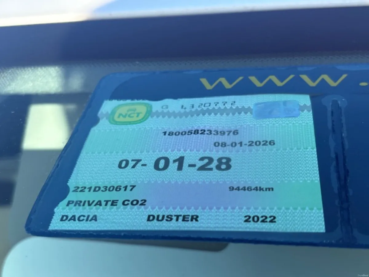 Dacia Duster 2022 PETROL IRISH CAR - Image 4