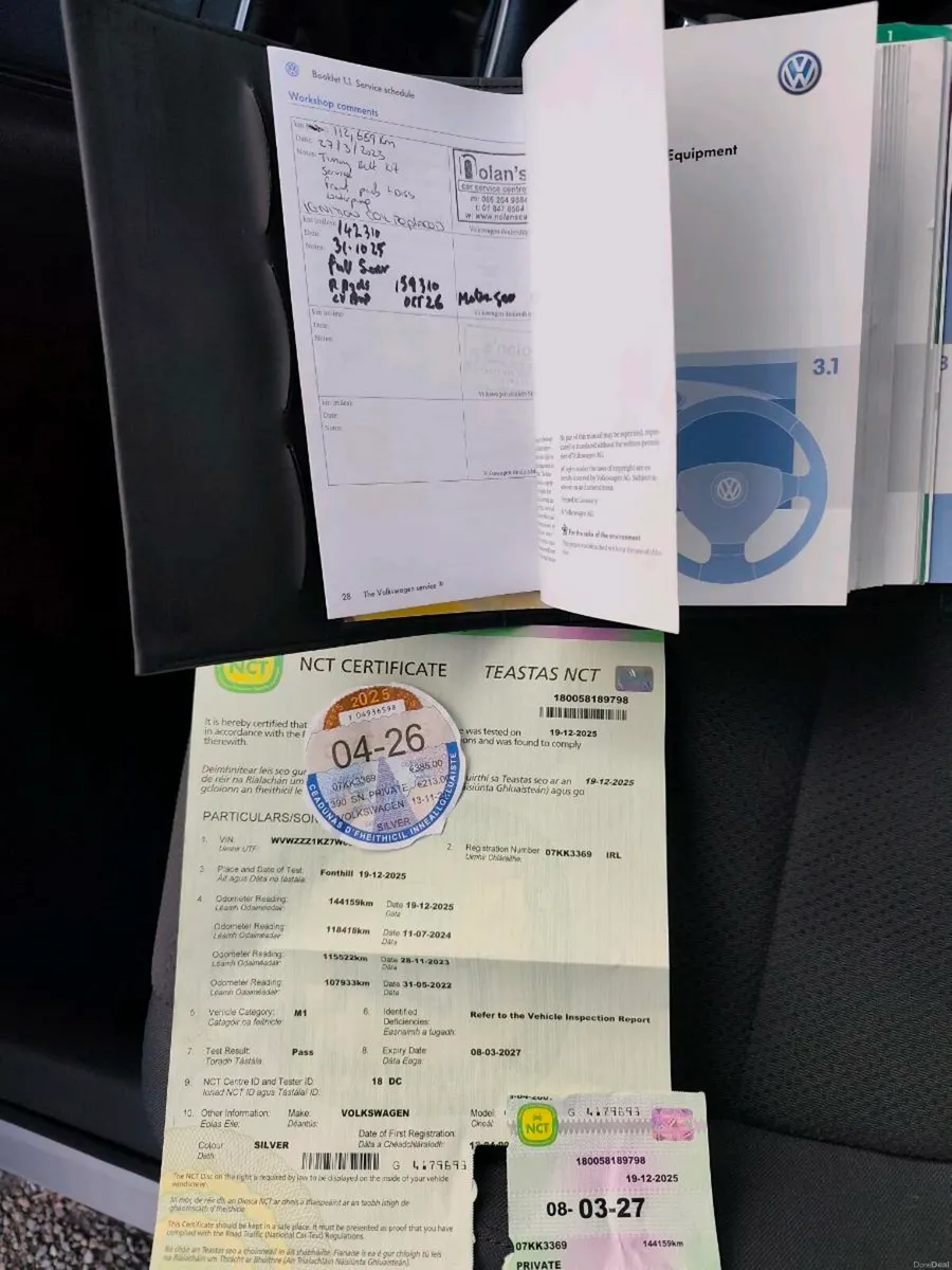 91k Miles NCT 03/27 Tax 04/26 07 VW Golf Plus 1.4 - Image 4