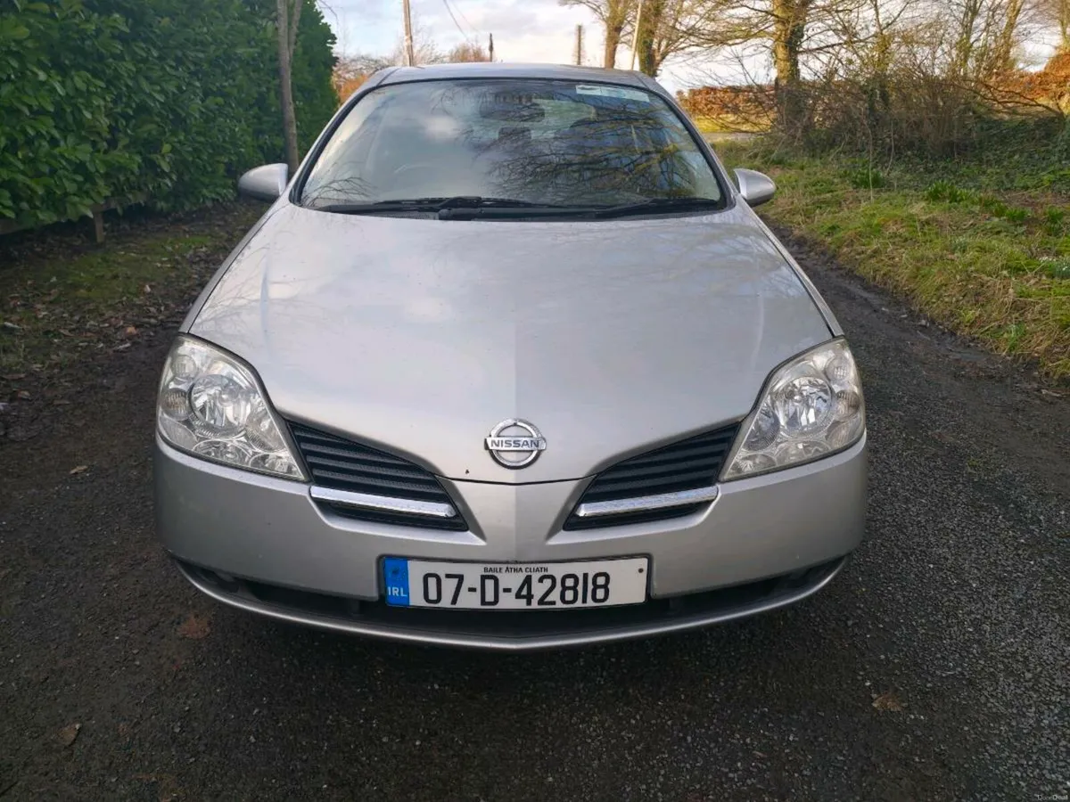 Leather High Spec NCT 02/27 Nissan Primera 1.6 07 - Image 2