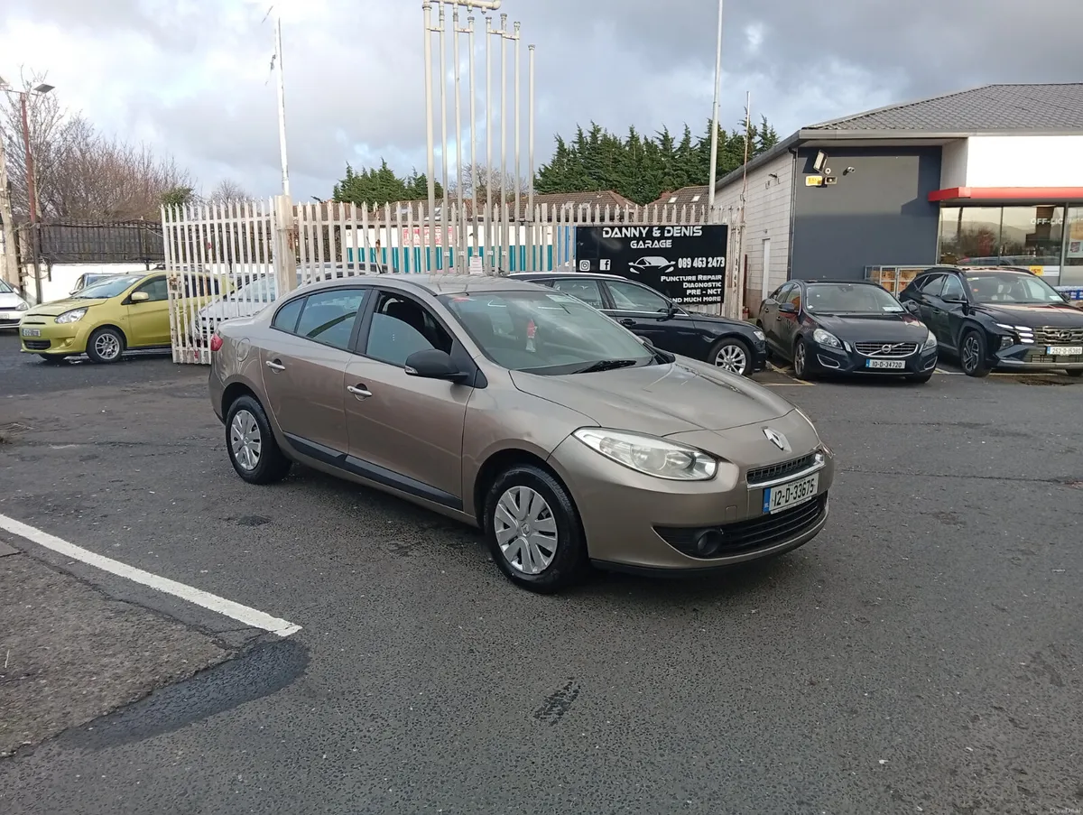 Renault Fluence 2012 nct and tax - Image 1