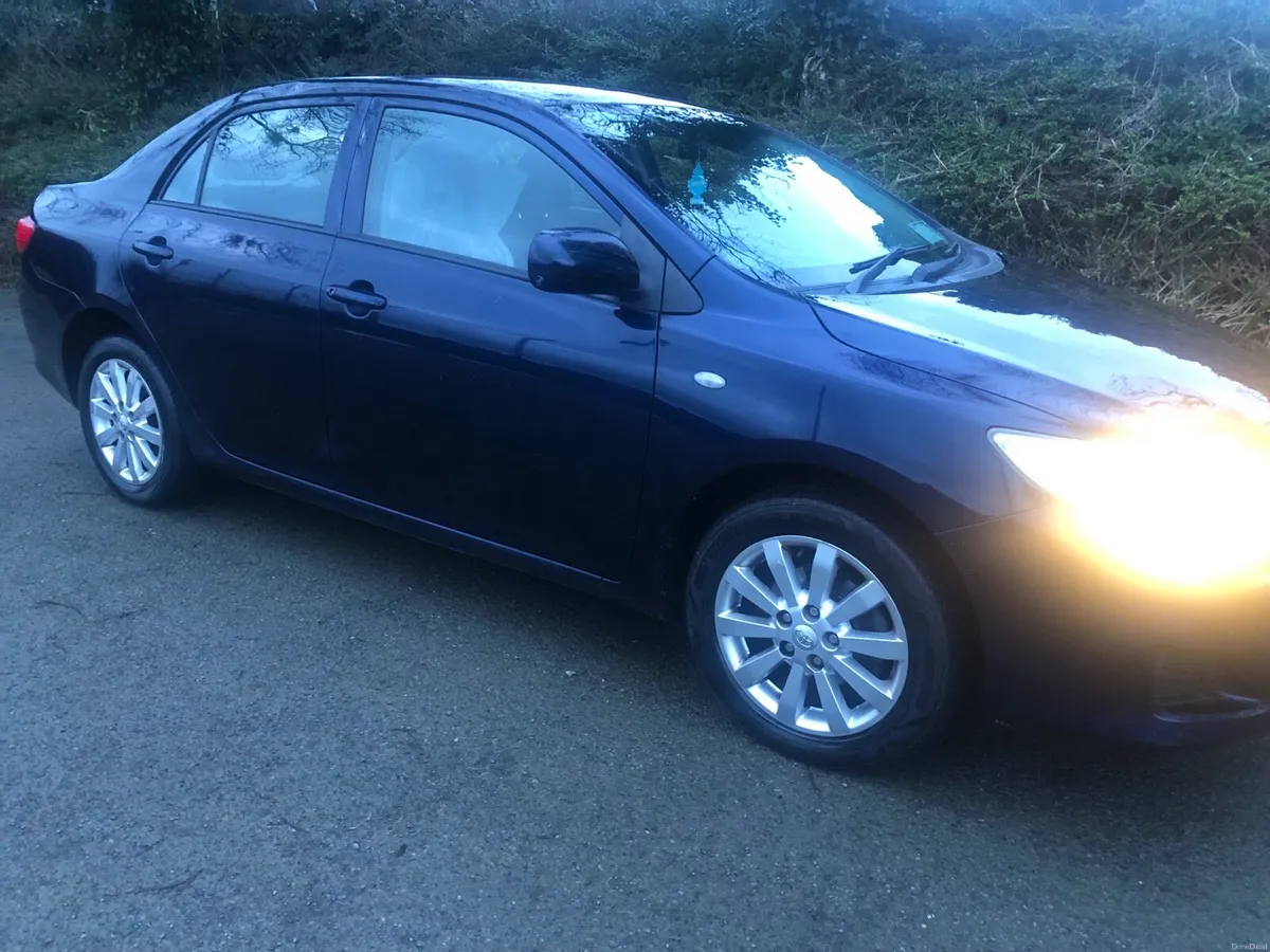 TODAY COROLLA AS NEW BEAUTIFUL CAR NEW NCT & TAX - Image 3