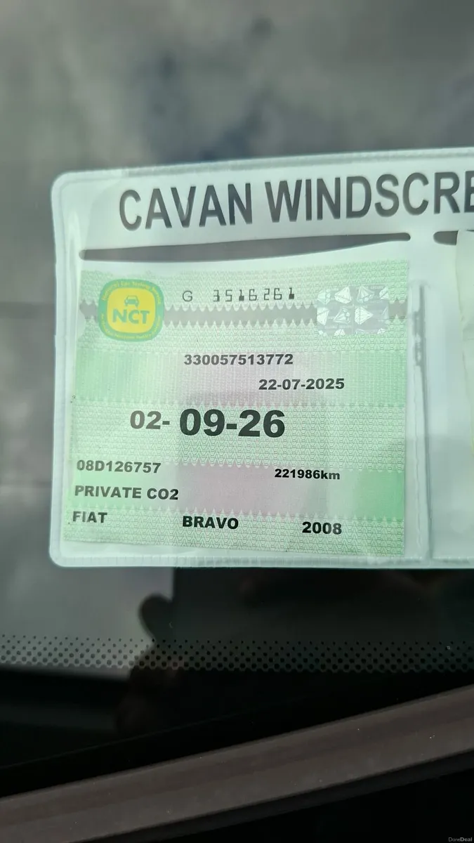 Fiat bravo 1.9 JTD new nct - Image 3