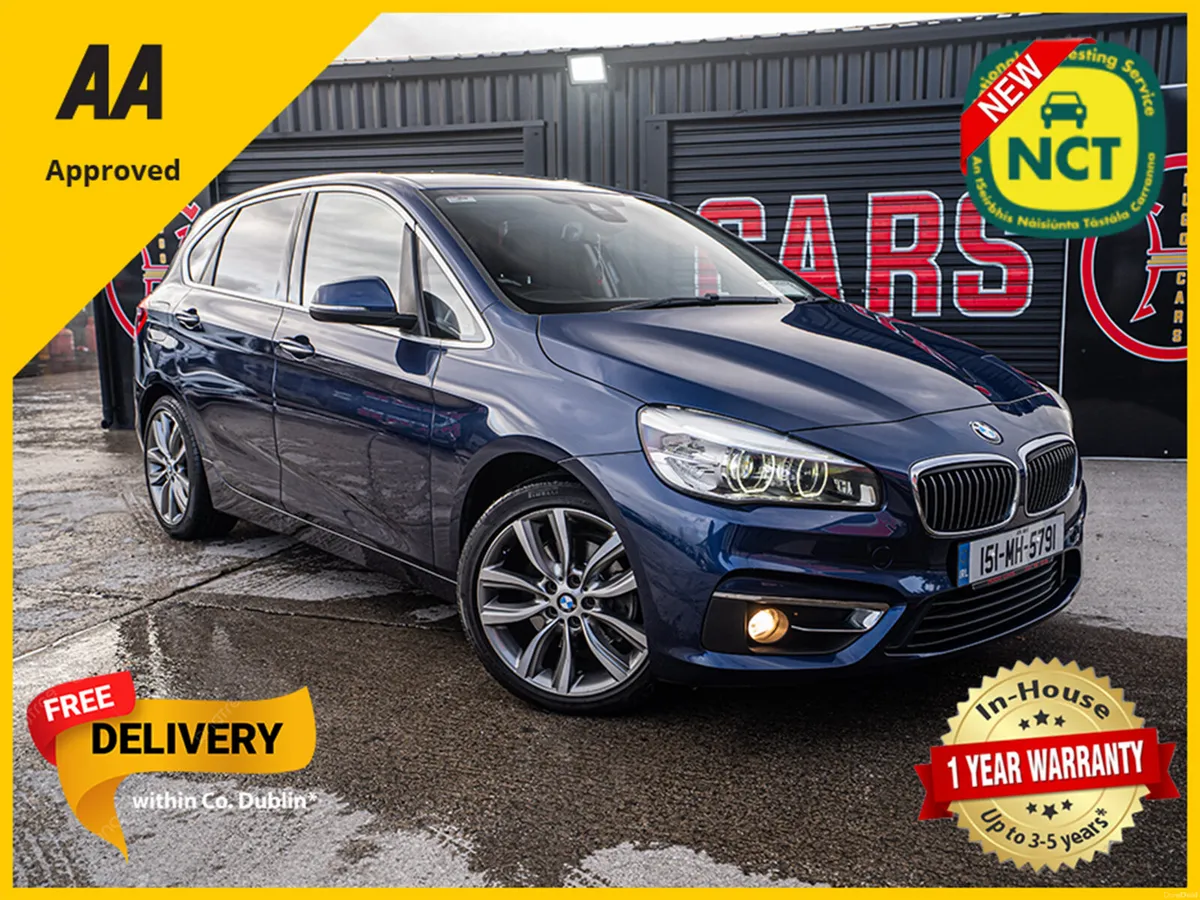 2015 BMW 218 Automatic/New NCT/1yr Warranty - Image 1