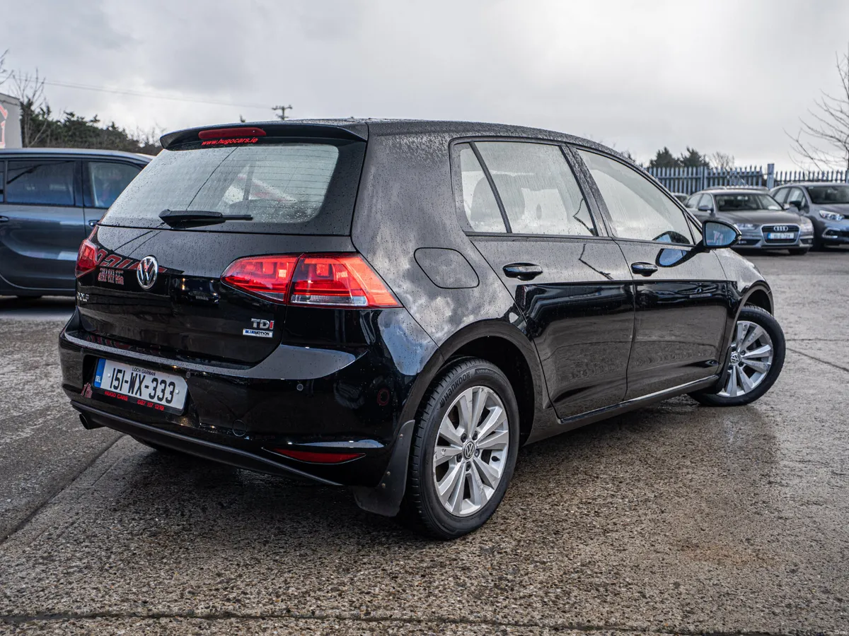 2015 VW Golf 1.6d Auto/FSH/New NCT/Warranty - Image 2