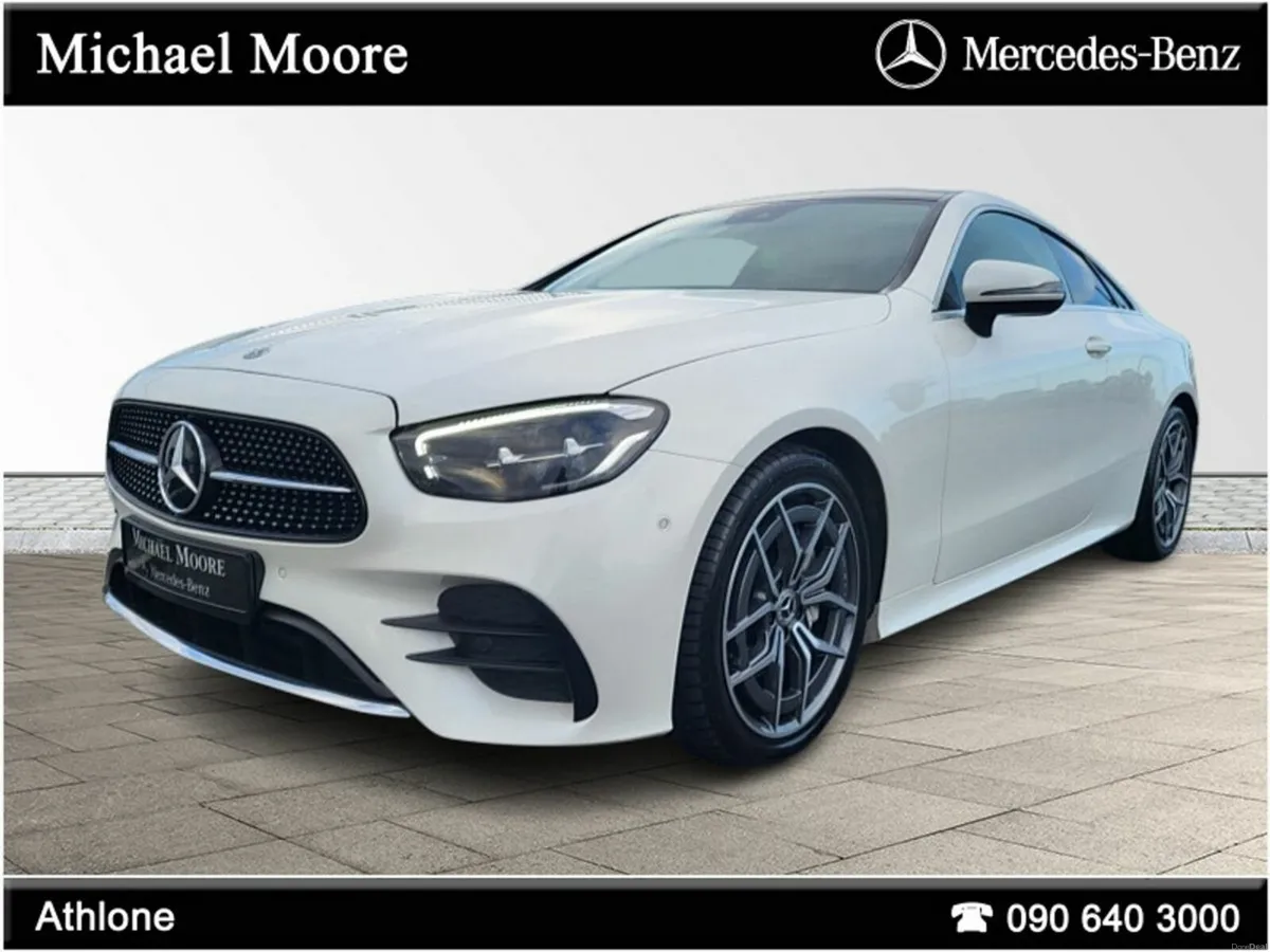 Mercedes-Benz E-Class E220d COUPE  AMG Line Auto - Image 2