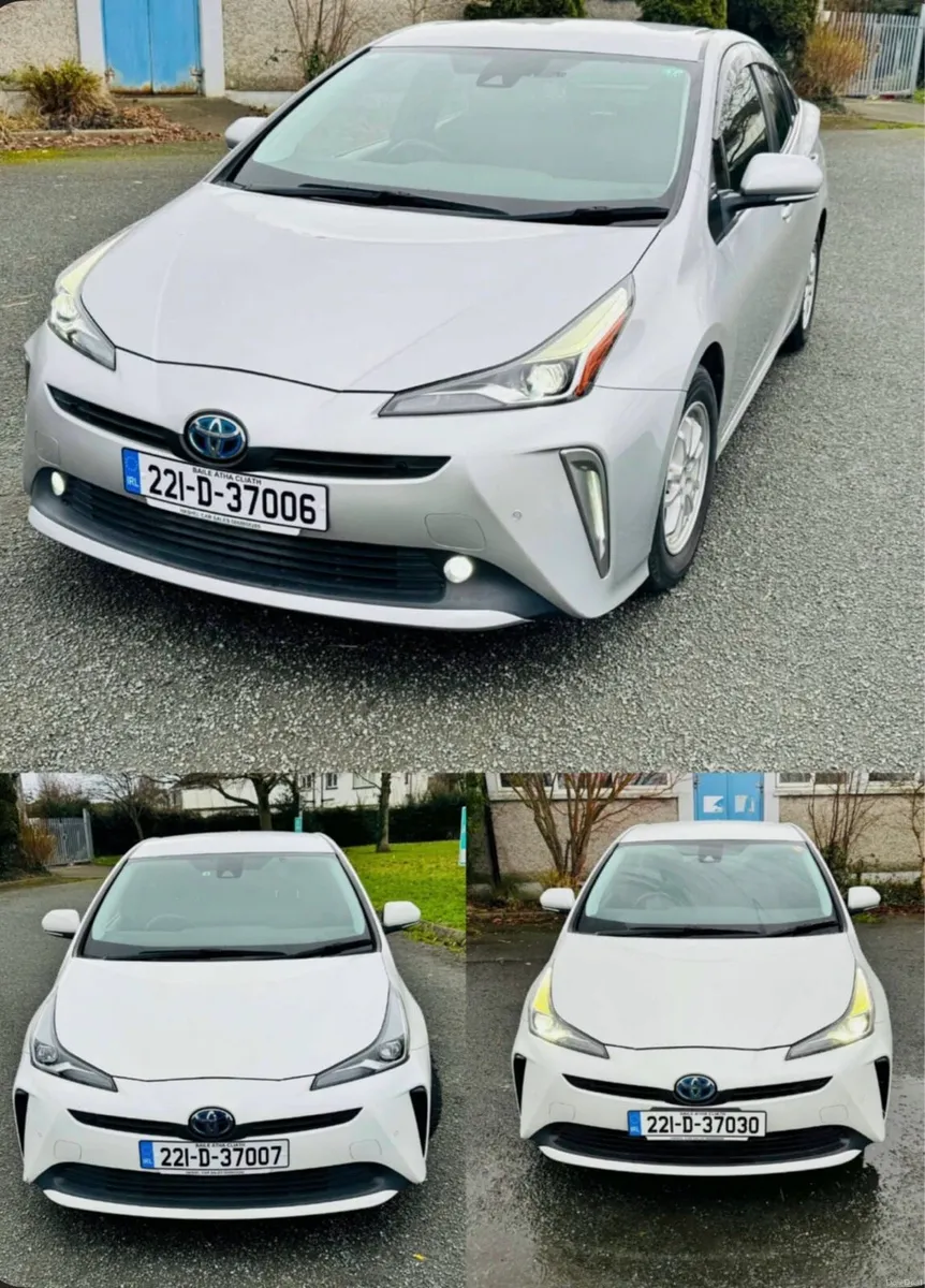Three 2022 Toyota Prius’s Hybrid Hi Spec Warranty - Image 1