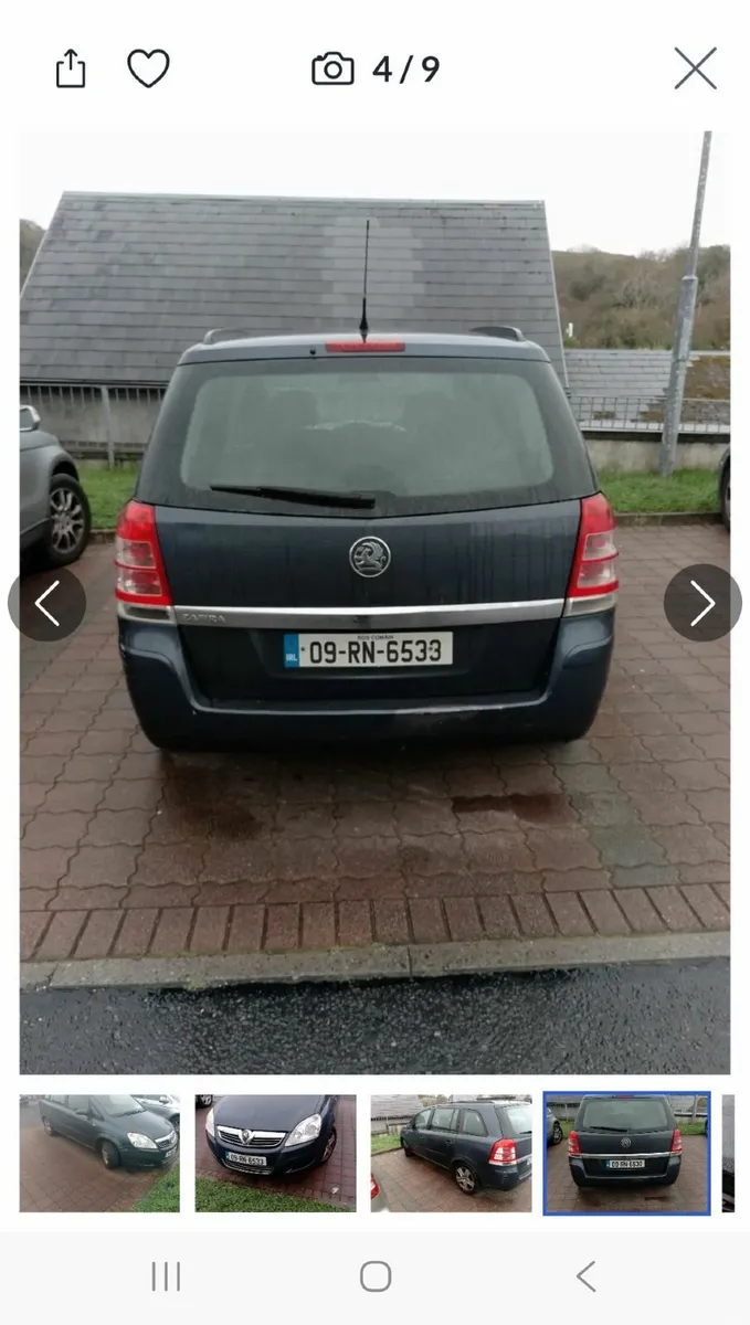 Vauxhall Zafira 2009 - Image 2