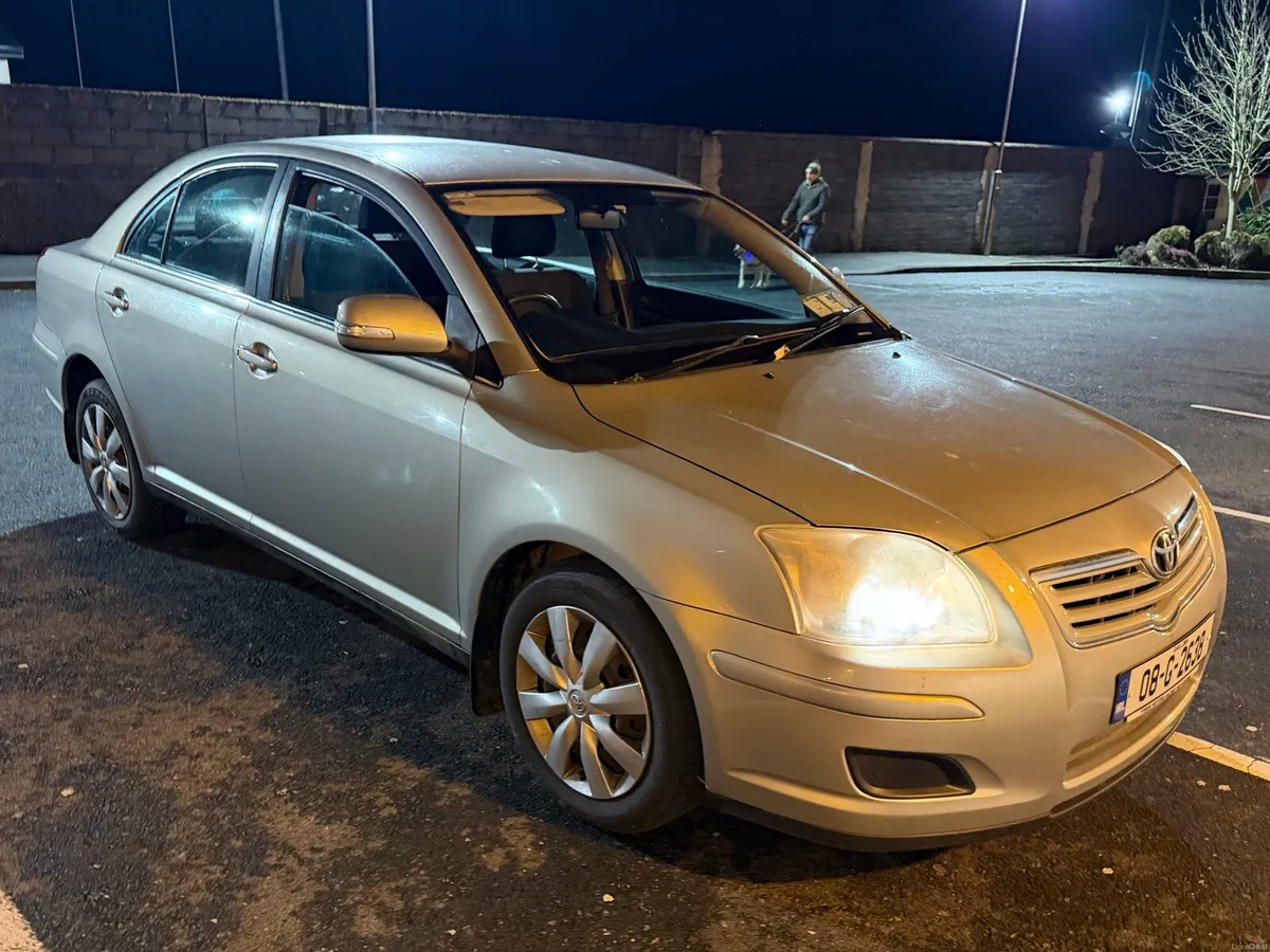 2008 Avensis 13 months nct - Image 2