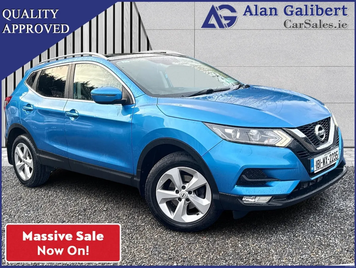 Nissan Qashqai 1.5 Diesel SV €69 PW Glass Roof - Image 1