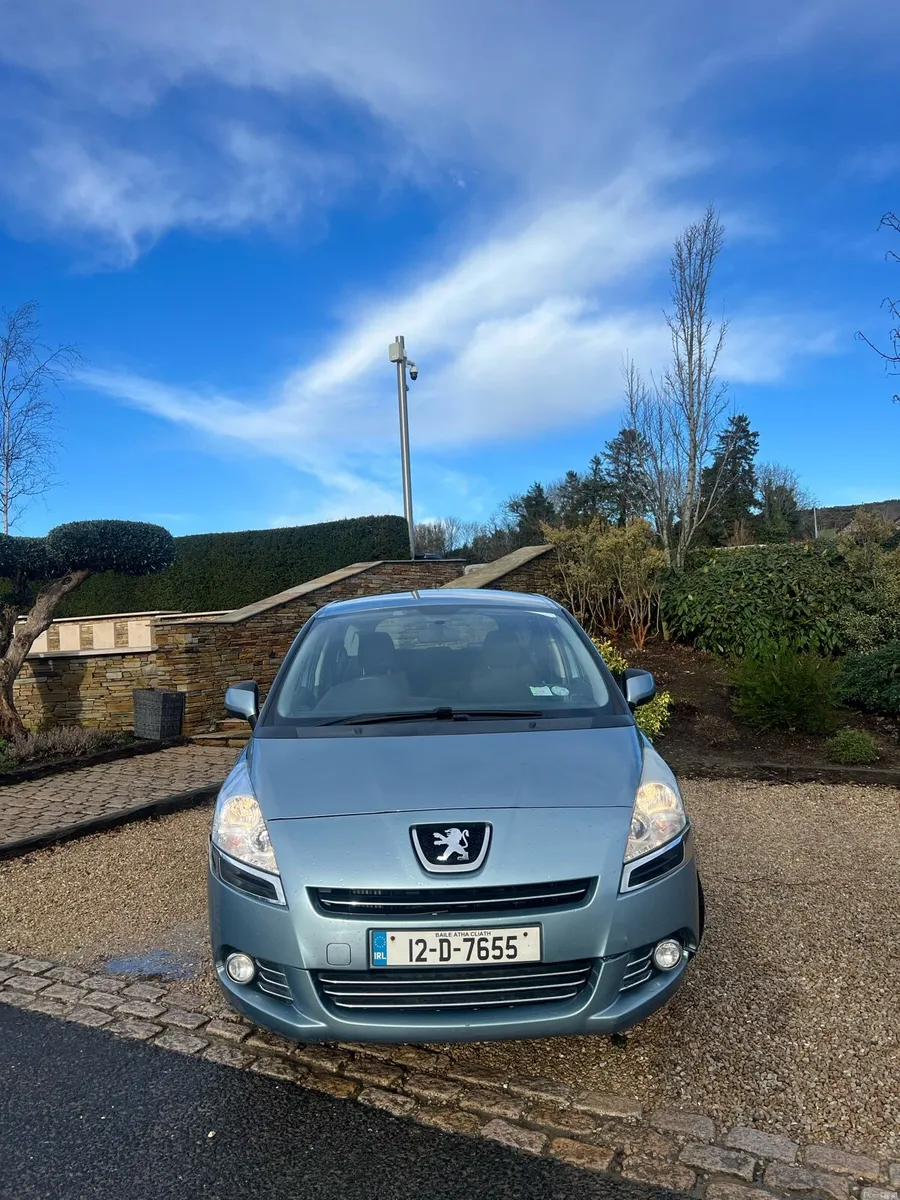 **FOR SALE** 2012 PEUGEOT 5008** 7 SEATER*TAX/NCT* - Image 2