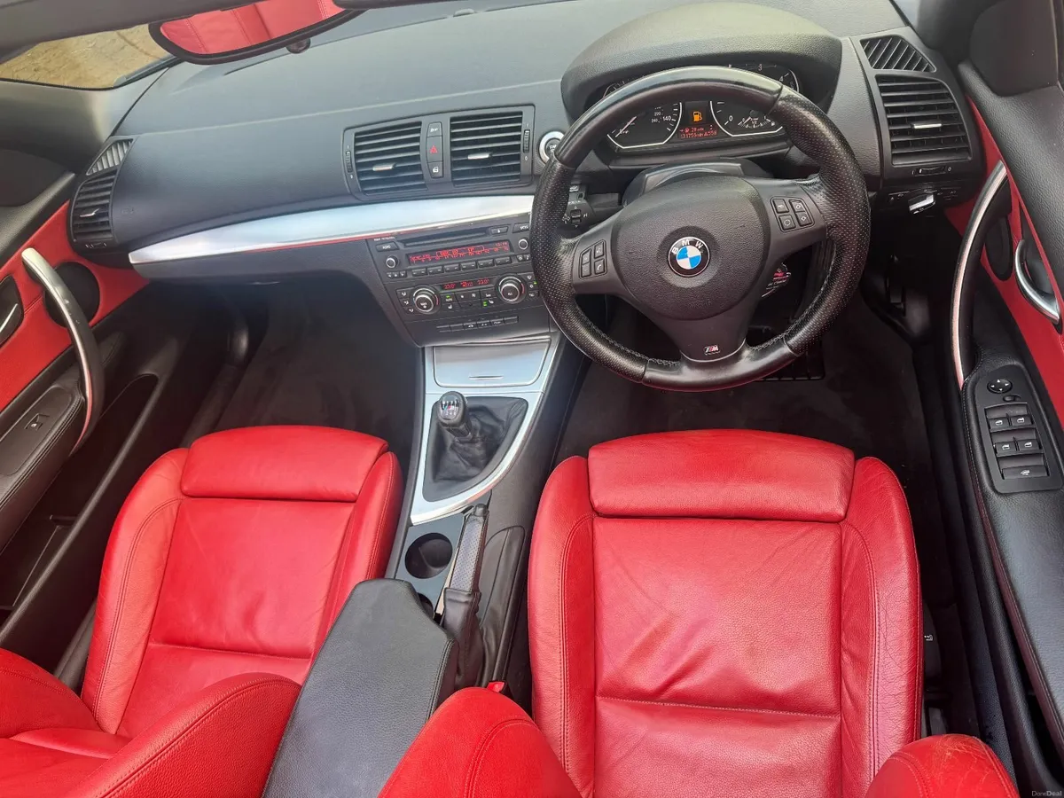BMW 118D M SPORT - RED LEATHER NI STUNNING LOW VRT - Image 2
