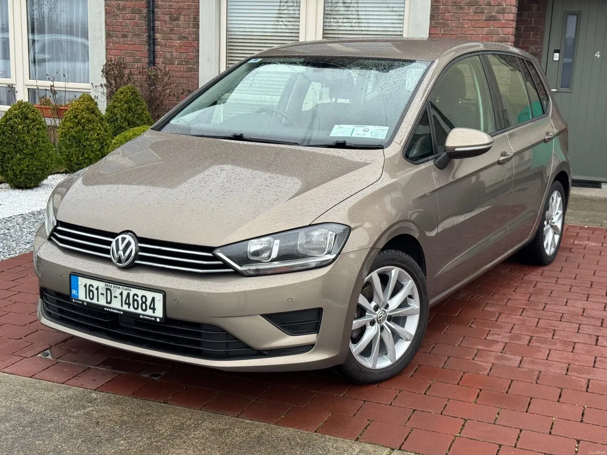 💥16 VW GOLF SV 1.6TDI 🔥Only 124 521 km ✅NEW NCT - Image 1