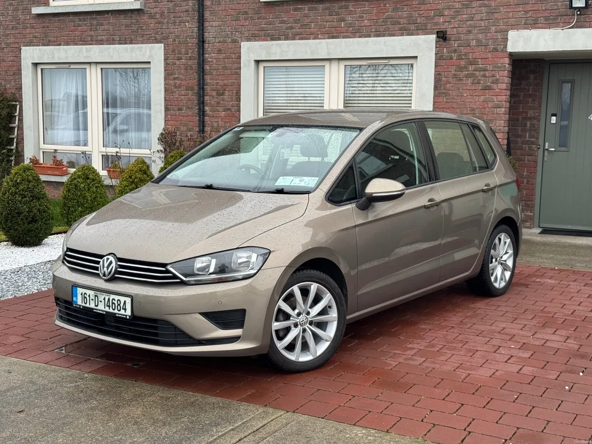 💥16 VW GOLF SV 1.6TDI 🔥Only 124 521 km ✅NEW NCT - Image 2