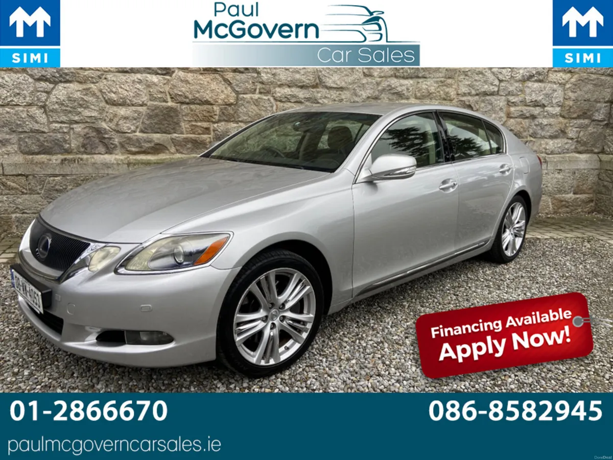 Lexus GS Auto 450h Hybrid// Full Service History / - Image 1