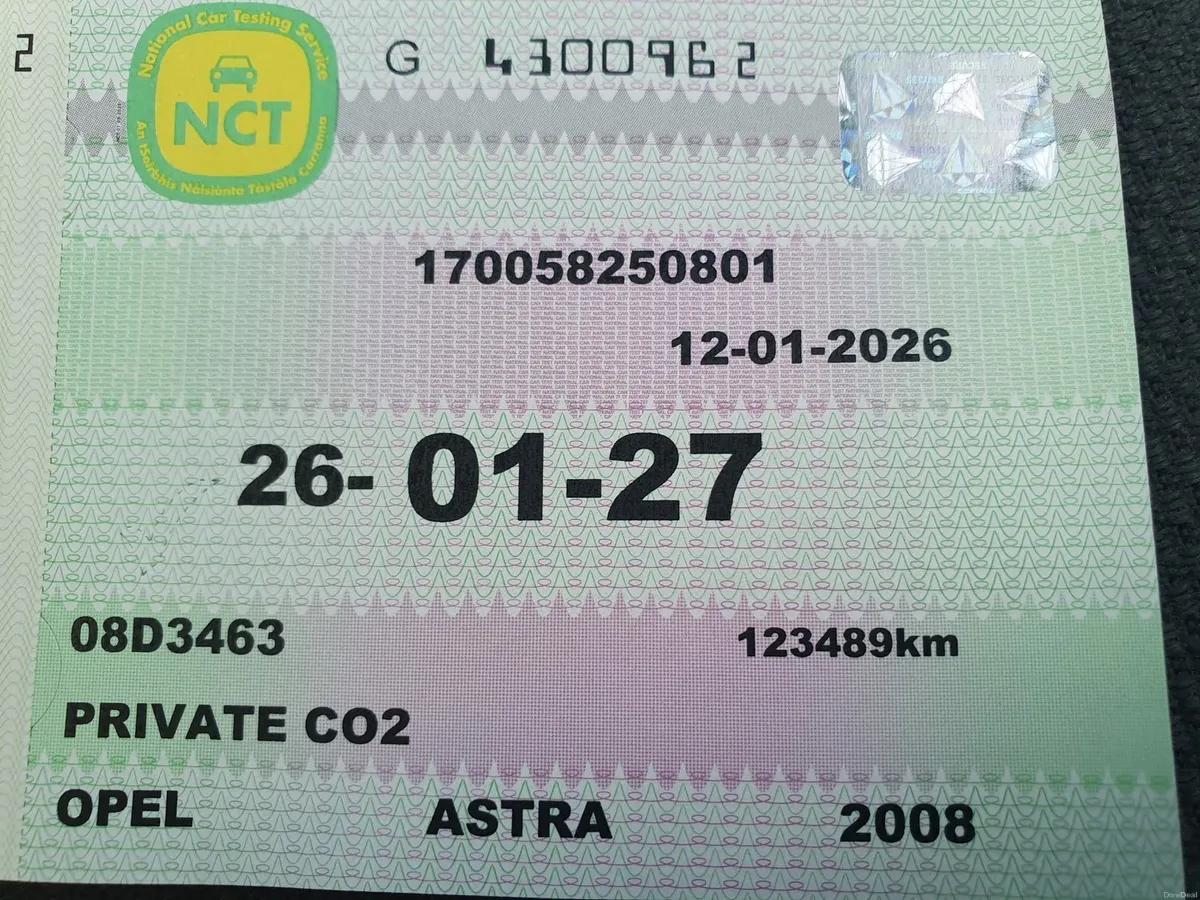 Opel Astra NCT 01/27 Low Kms FSH - Image 2