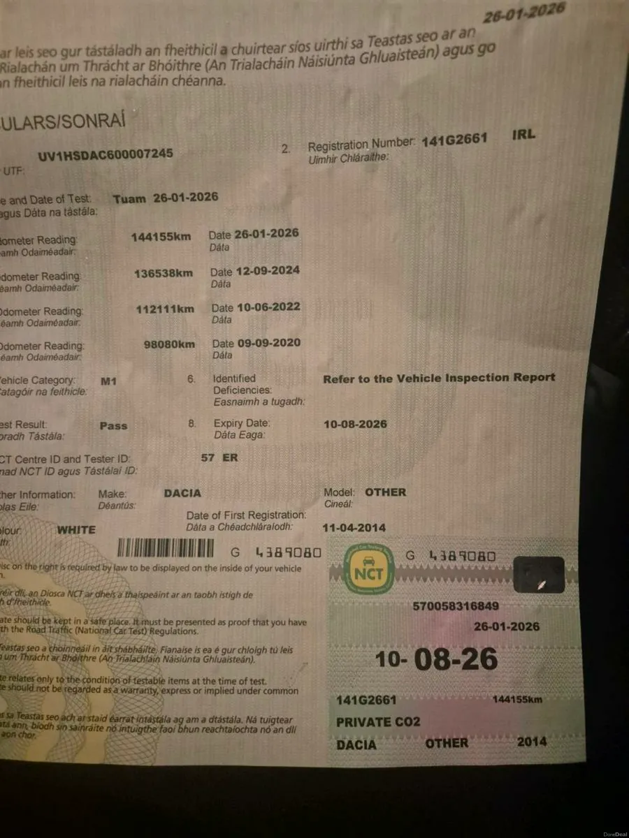 Low millage New Nct - Image 4