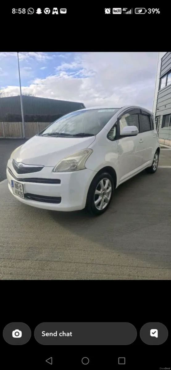 Toyota ractis wheelchair accessible - Image 1