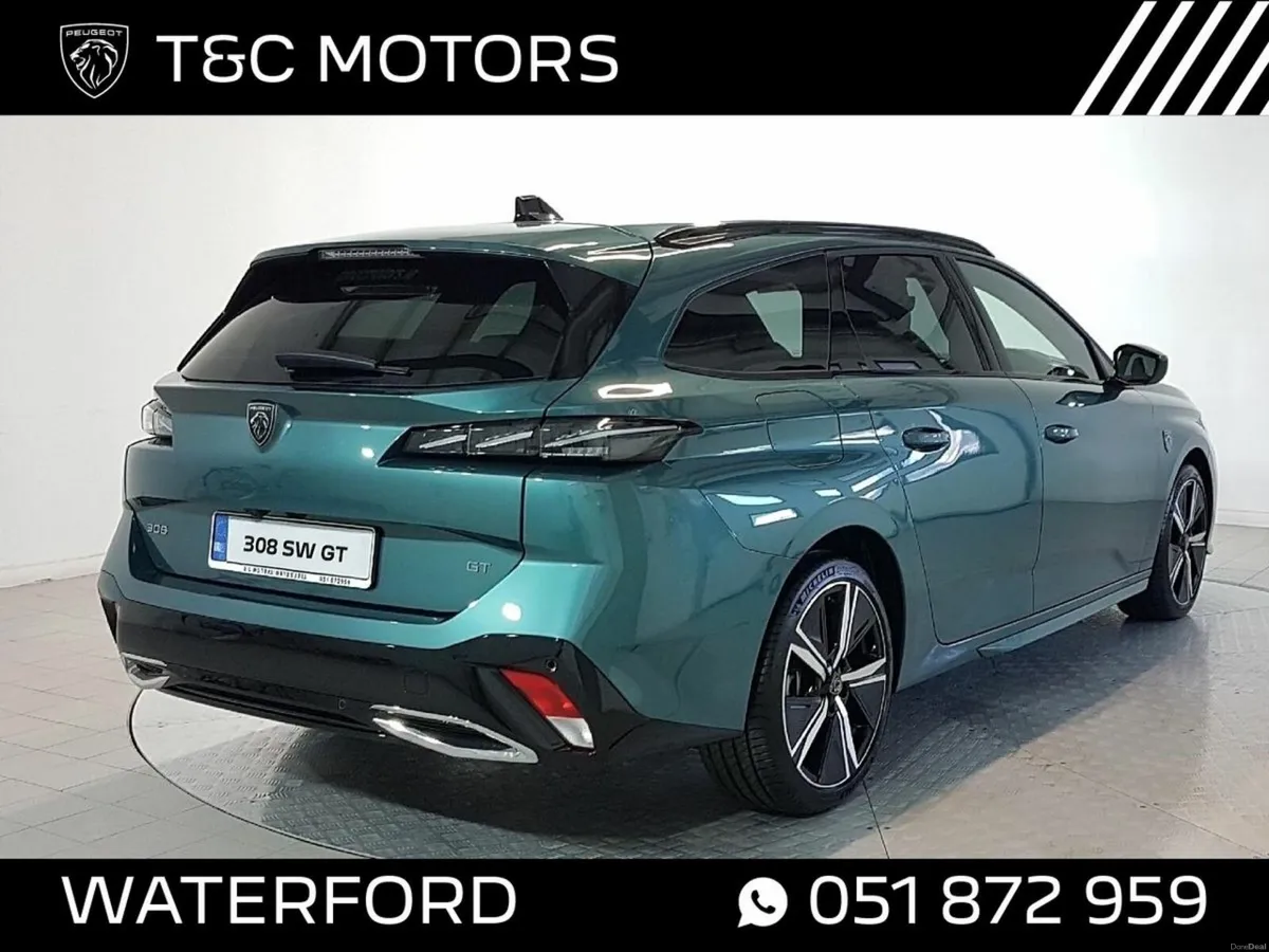 Peugeot 308 GT Diesel SW Model, Top Spec Car, 1 Ow - Image 3