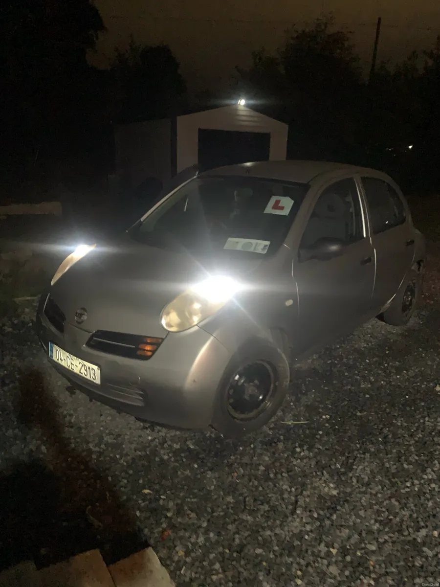 Nissan micra 2004 - 78,500 KM PRICE ADJUSTABLE - Image 1