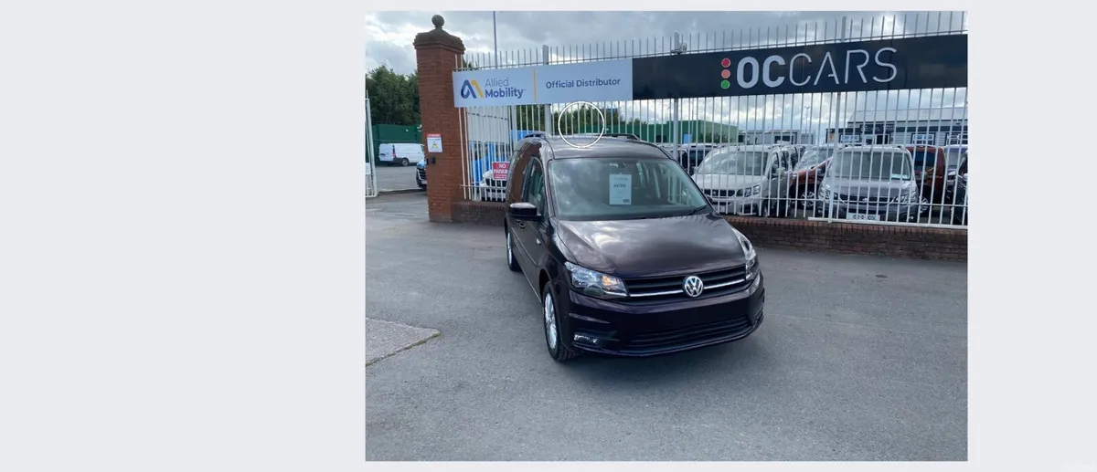2017 Volkswagen Caddy Drive from wheelchair - Image 1
