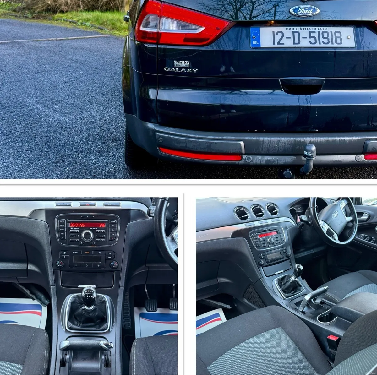 2012 Ford Galaxy 2.0 Diesel (7 seater) Nct-08/26 - Image 3