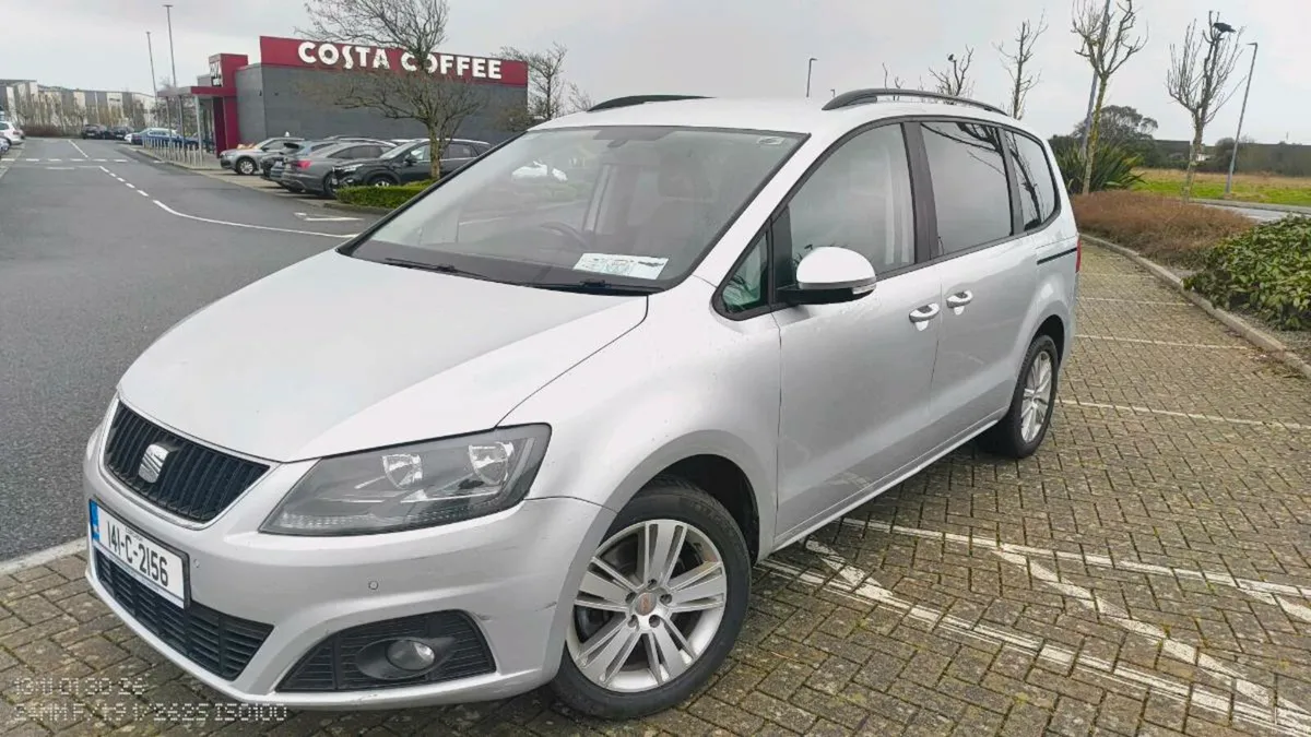 2014 SEAT Alhambra TDI 7 seat. NCT 01/27 - Image 3