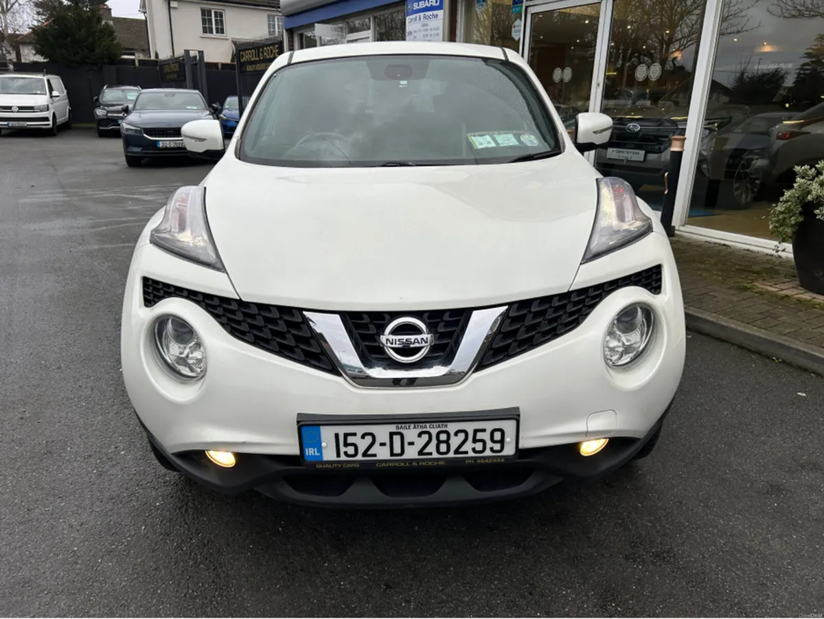 Nissan Juke 1.5 DCI TEKNA SUV in White + Black Det - Image 4