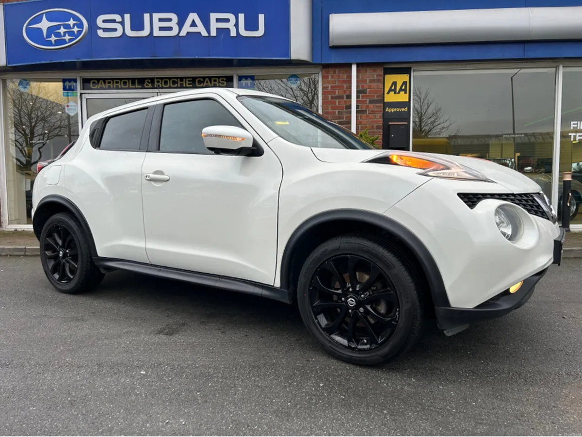 Nissan Juke 1.5 DCI TEKNA SUV in White + Black Det - Image 1
