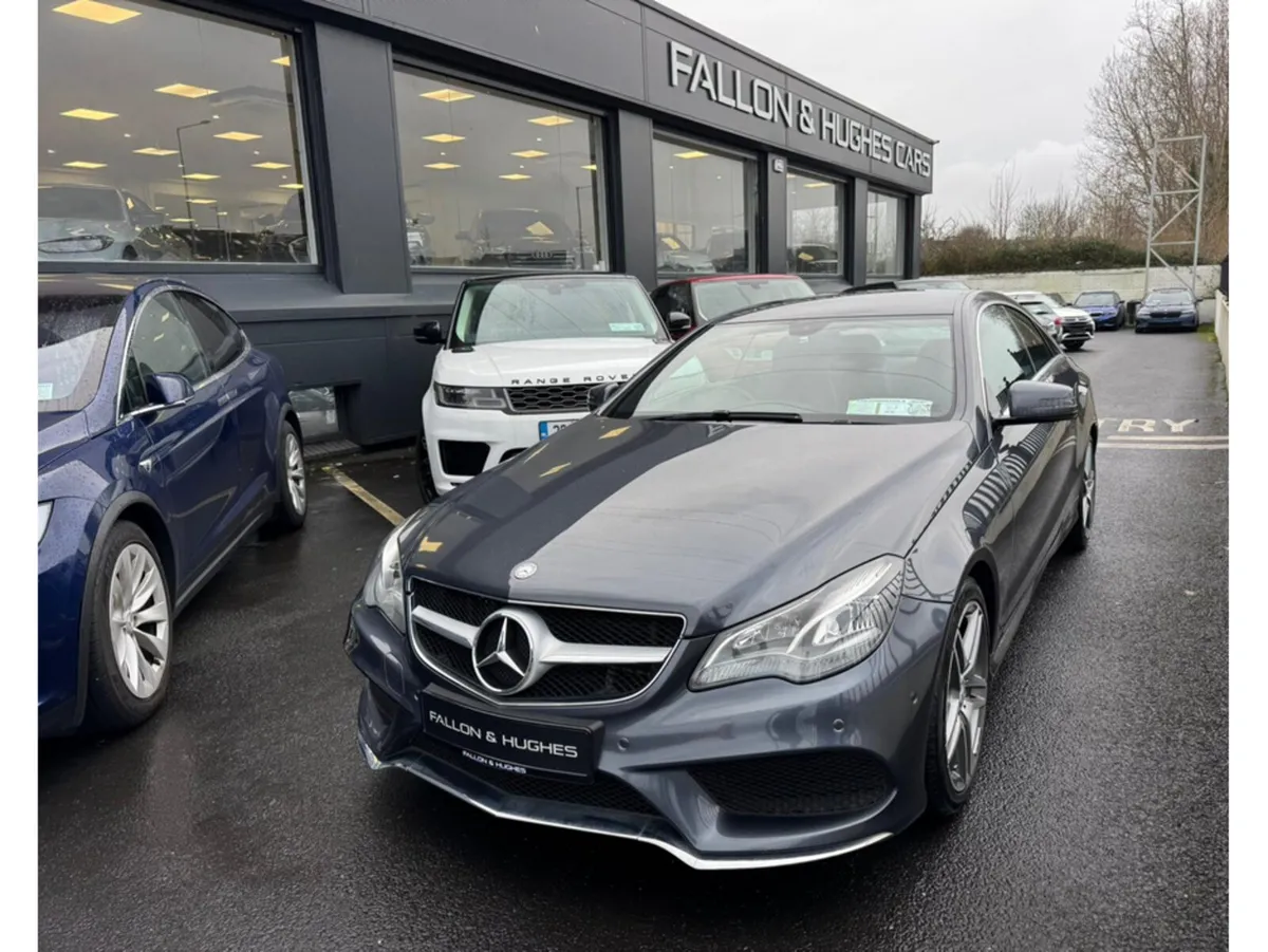 MERCEDES-BENZ E CLASS E220 BLUETEC AMG LINE 2DR - Image 1