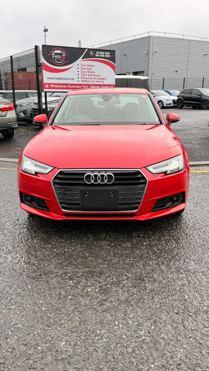 AUDI A4 RED 2016 - Image 1