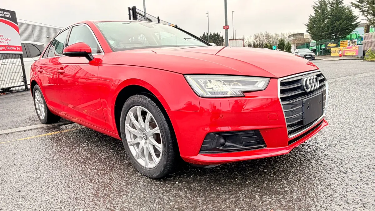 AUDI A4 RED 2016 - Image 2