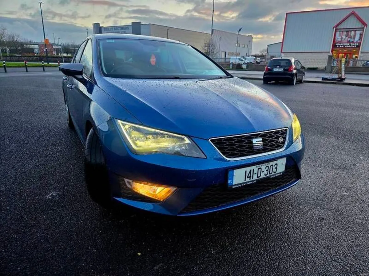 SEAT LEON FR 2014 2.0 Diesel Stunning Blue NCT & Taxed - Image 1