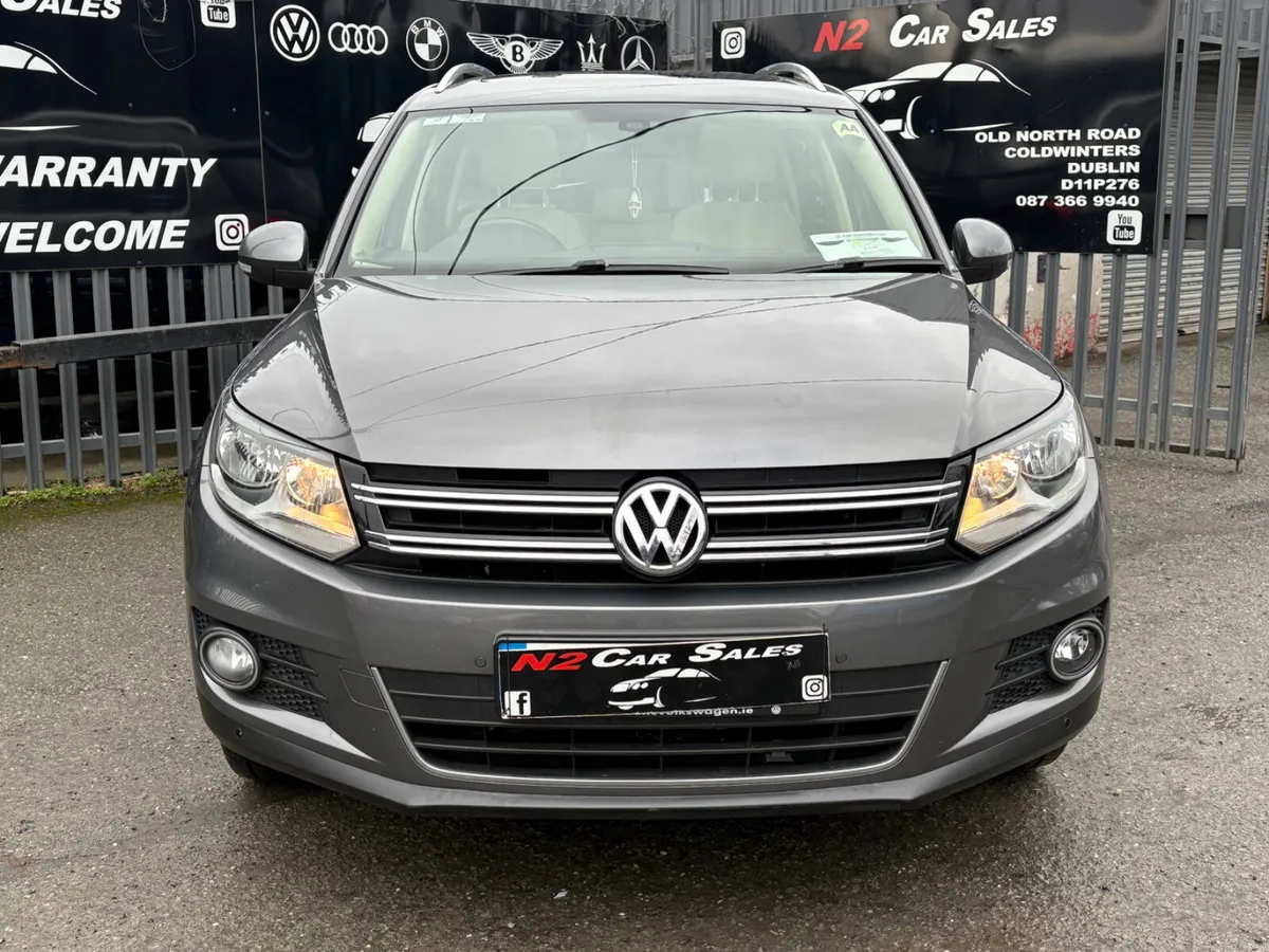 152 Vw Tiguan 2.0tdi, LOW MILES, NEW NCT, FULL SPE - Image 2