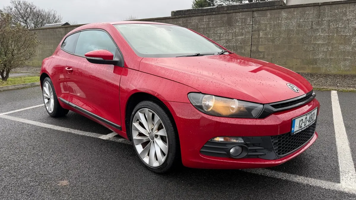 2012 VW Scirocco 2.0Tdi GT**NCT 09/26**Tax 06/26 - Image 1