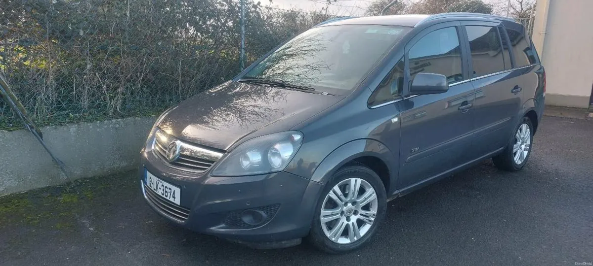 2012opel zafira 7 seater 1.7 nct 2/27 tax 4/26 - Image 2