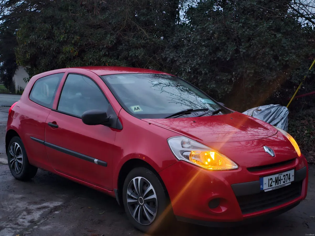 Renault Clio 2012 1.2L nct&tax €2200 - Image 1