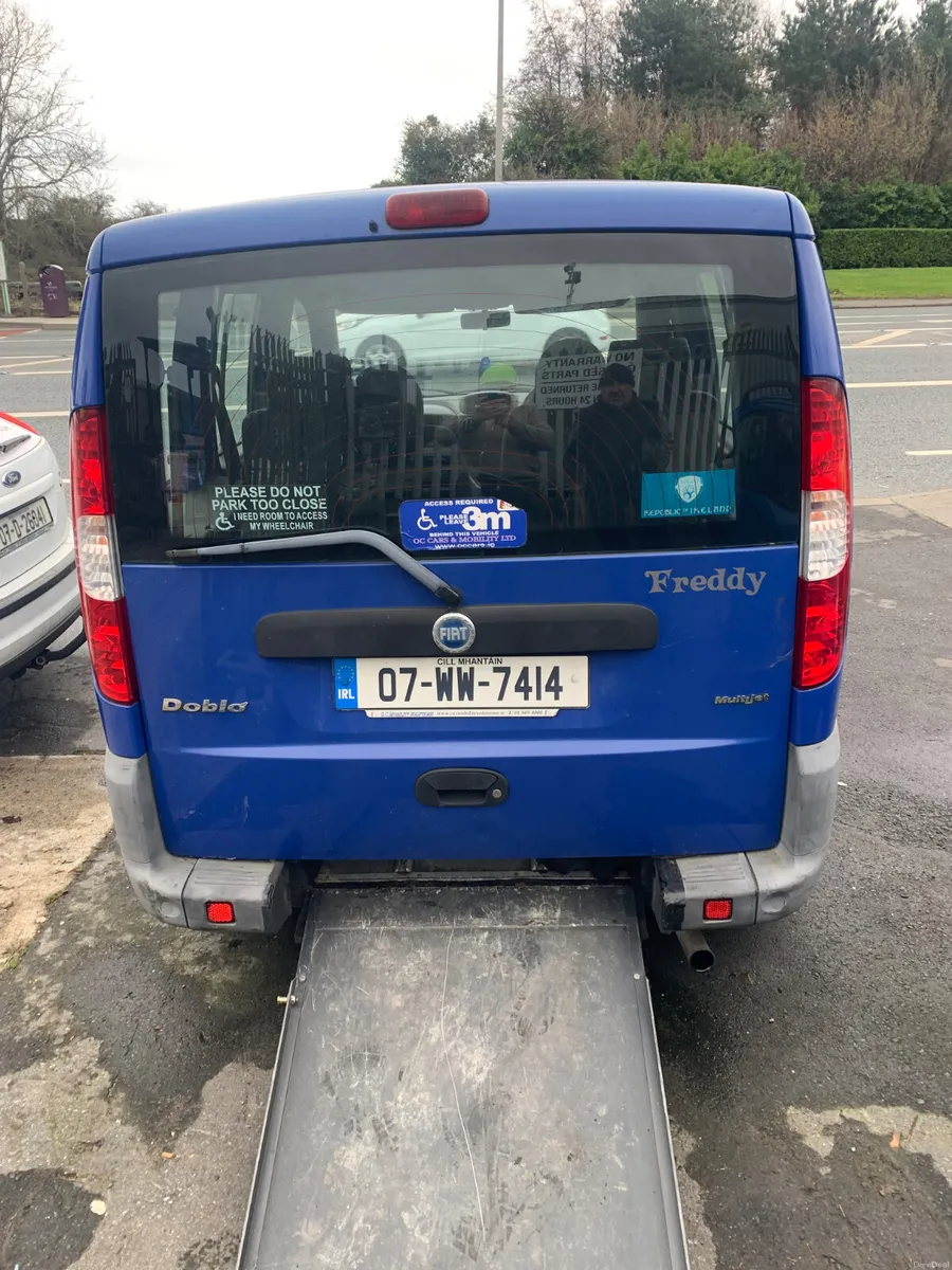 Fiat Doblo 2007 Wheelchair vehicle - Image 2