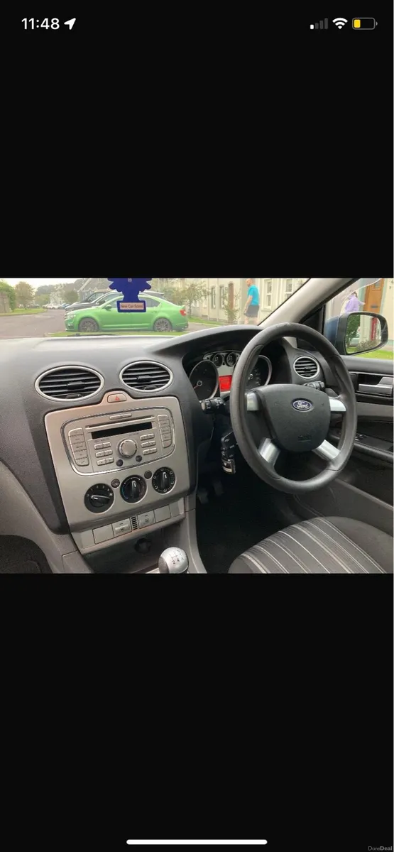 Black Ford Focus 1.6 Diesel 2008 - Image 2