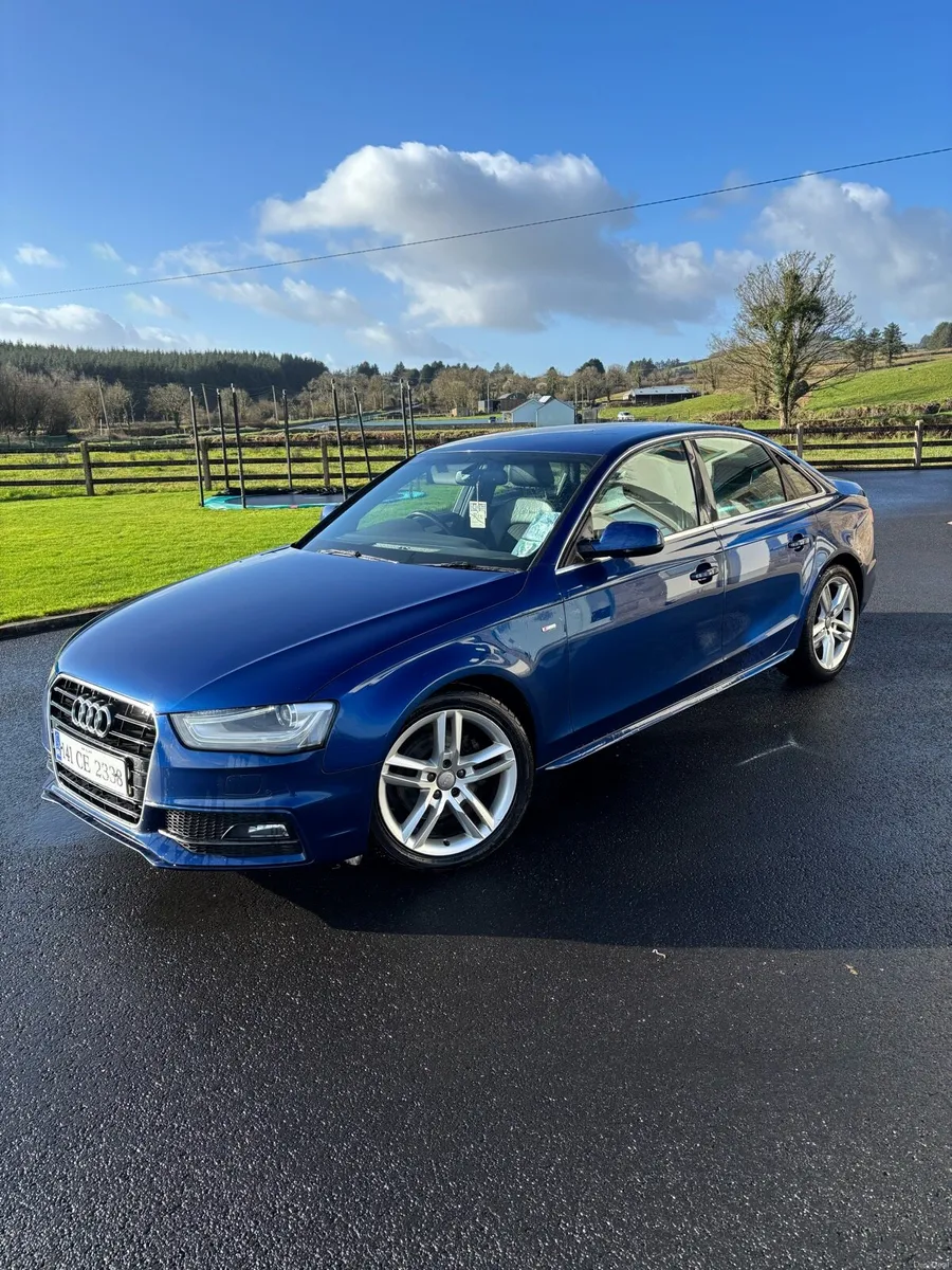 2014 Audi A4 Black Edition , low mileage, Clare - Image 1