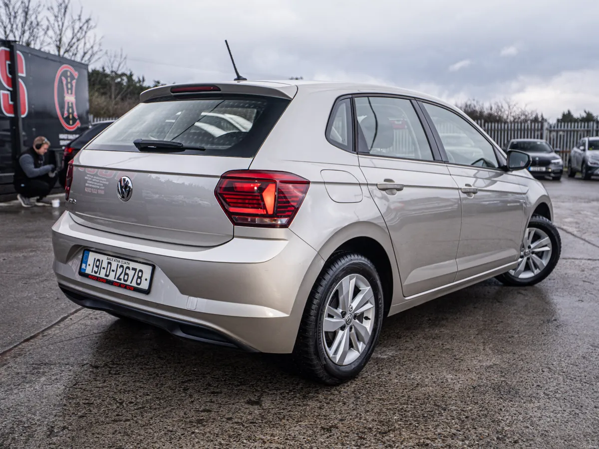 2019 VW Polo 1.0tsi/FSH/1 Owner/1yr warranty - Image 2