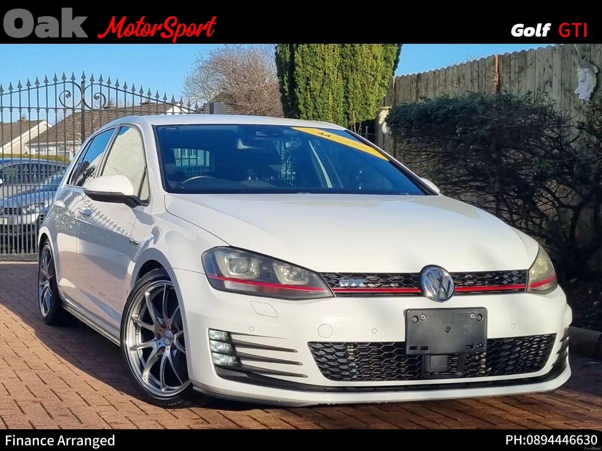 Golf Gti Low miles 56k/RaysVR forged alloys DSG - Image 1