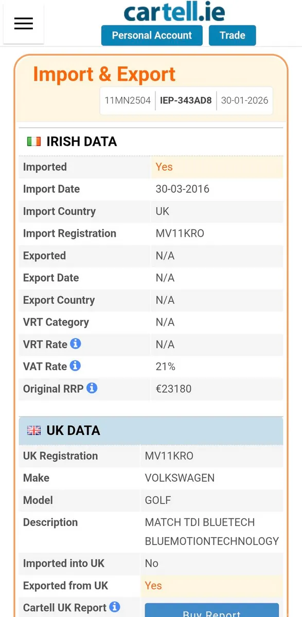 VW Golf 1.6 Bluemotion - Image 3